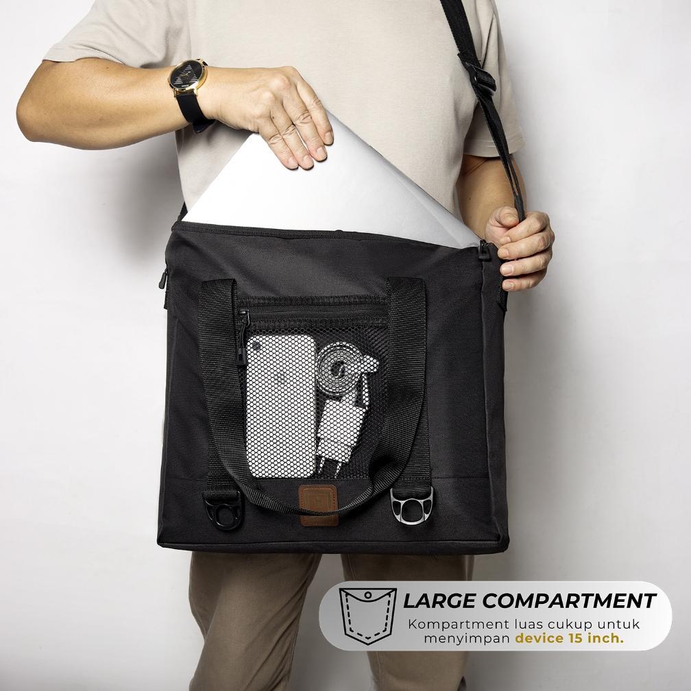 Big Promo Riverwave - Mahakam Totebag Tas Selempang Pria Slingbag Multifungsi