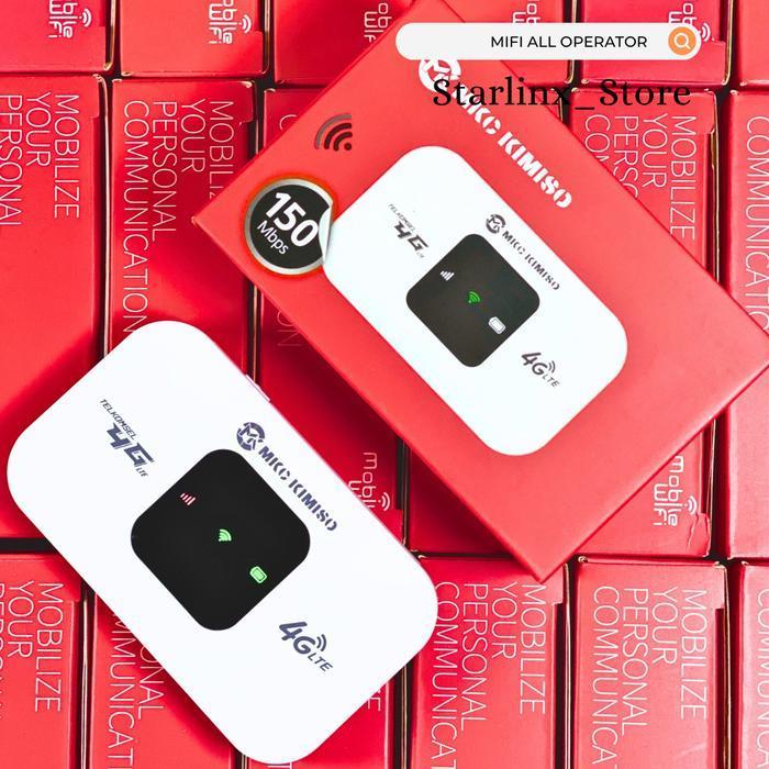 Modem Wifi Mifi Telkomsel 4G 150Mbps - Unlock All Operator Original Dan Terpercaya