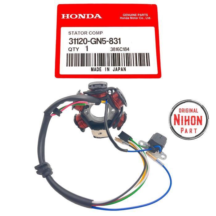 Spull Assy Honda Grand / Impressa / Astrea Grand / Stator Comp Spull Grand Original Honda Gn5 Np184 
