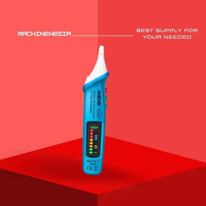 Best Seller, Tespen Listrik Non Contact Digital Bunyi Cek Kabel Putus / Test Pen