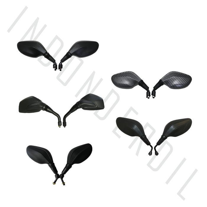 (Diskon) Spion Click Untuk Motor Honda & Yamaha Beat Karbu Fi Pop Street Esp & Vario 110 150 125 Led