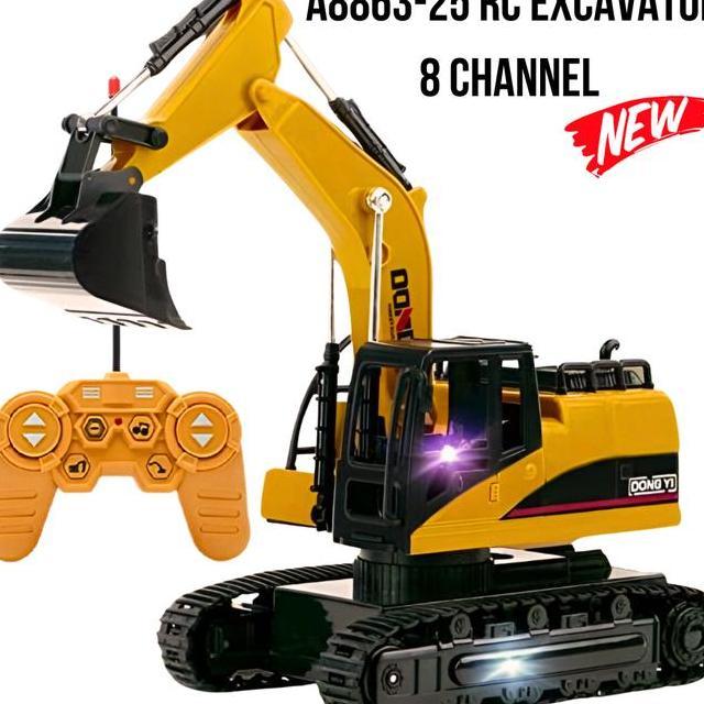 A886325 Rc Excavator 8 Beco Excavator Car Rc