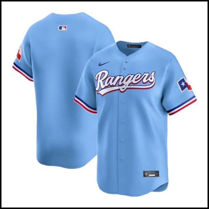 JERSEY NIKE MLB ORIGINAL BASEBALL TEXAS RANGERS BLUE best seller