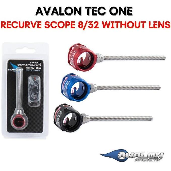 Avalon Recurve Scope Tec One Without Lens | Pin Sight Recurve Standar
