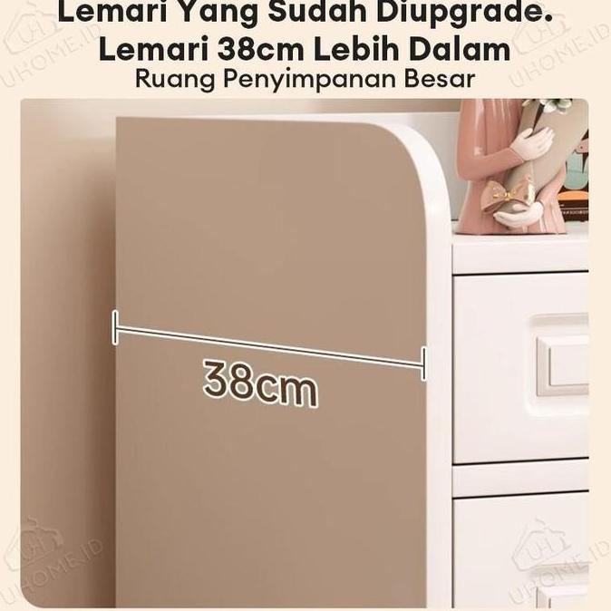 GNL Dikirim dari Surabaya-Lemari Laci Susun Kayu Lemari Pakaian Lemari Penyimpanan Kayu Lemari Dapur