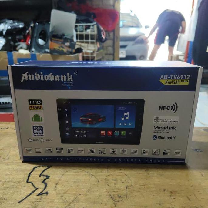 Heand Unit Mobil Android Audiobank 9 Inchi Nfc 2/64 Harga Khusus