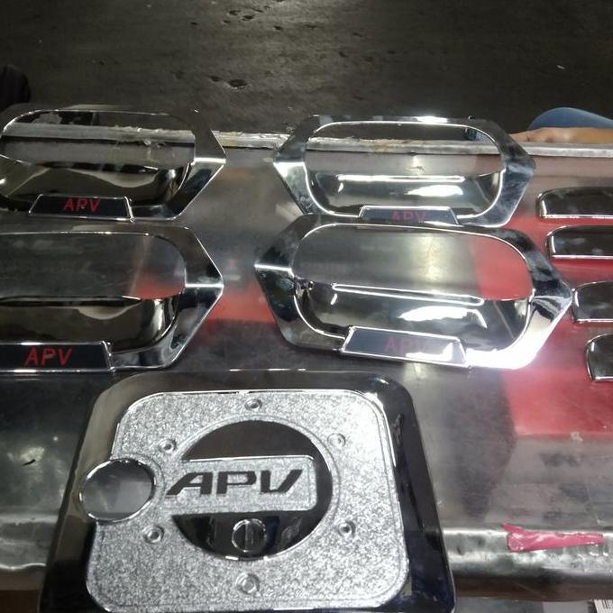 Paketan Outer Handle Pintu Tutup Bensin Mobil Apv Lama / Apv Arena Komplit Forsale