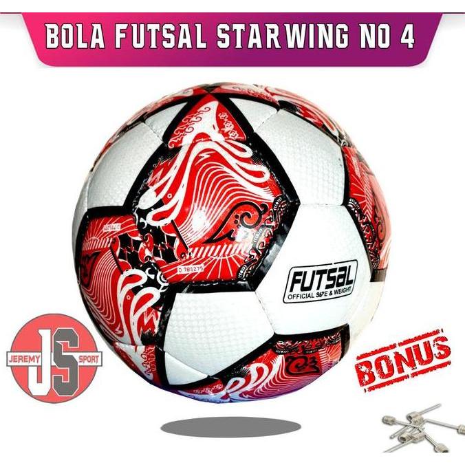 bola Futsal Bahan Starwing / Tikar Size 4 peralatan kiper