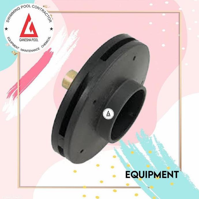 Impeller Pompa 3/4Hp Hayward Sp1500F Kipas Pompa Kolam Renang Terbatas