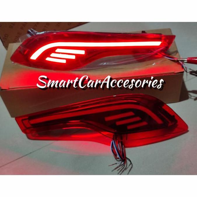 BEBAS ONGKIR - Lampu Reflektor Bemper Bumper Belakang LED CRV CR-V Turbo 2017 UP