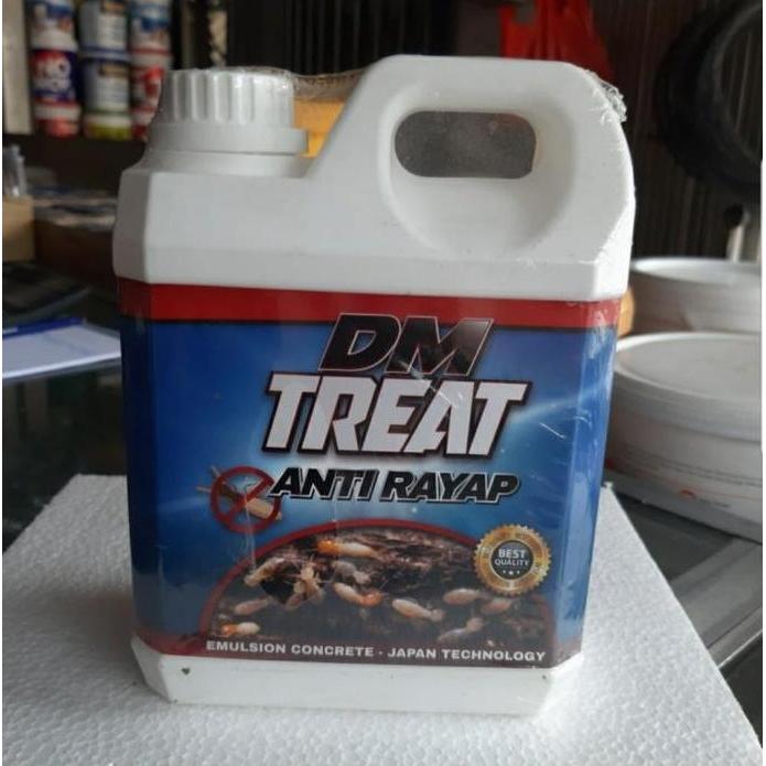 BERKUALITAS DM TREAT Anti Rayap 1L/ Pembasmi Rayap Kayu 1 liter/ Anti Rayap Pencegah Rayap Kayu dan 