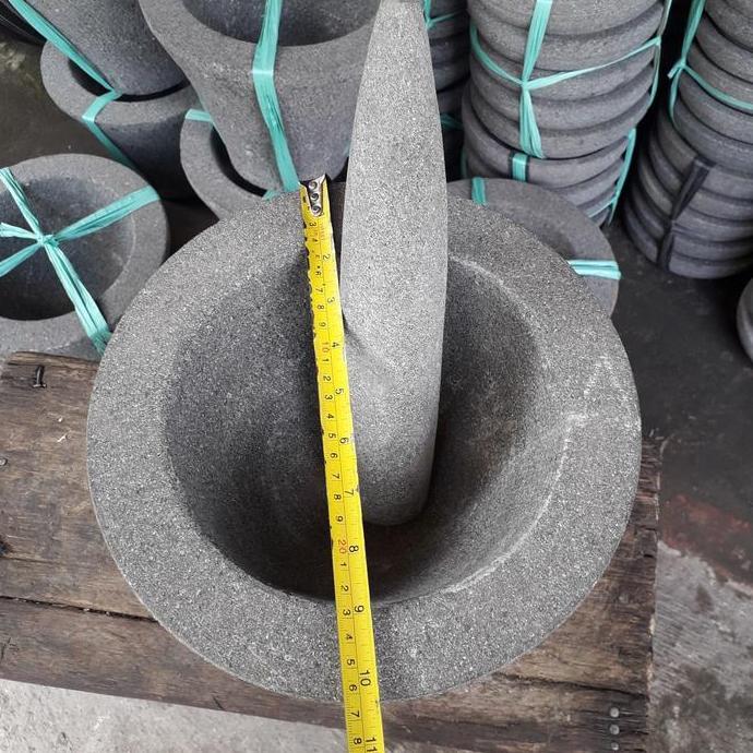 promo LUMPANG ASLI BATU BUBUTAN MESIN 26CM + TUMBUKAN terlaris