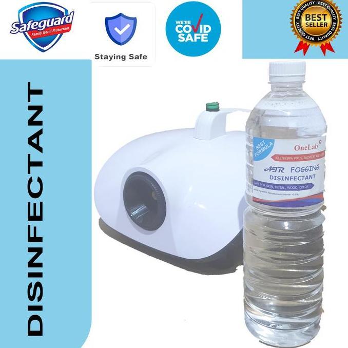 BERKUALITAS CAIRAN FOGGING OneLab 1L DISINFEKTAN, fogging nyamuk, aman, certified