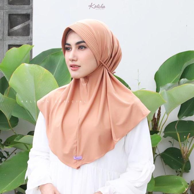 Kerudung Bergo  Instan Muslim  Sabrina Hijab Daily Tali Kepang Uril Panjang  Terbaru Kekinian Pet An