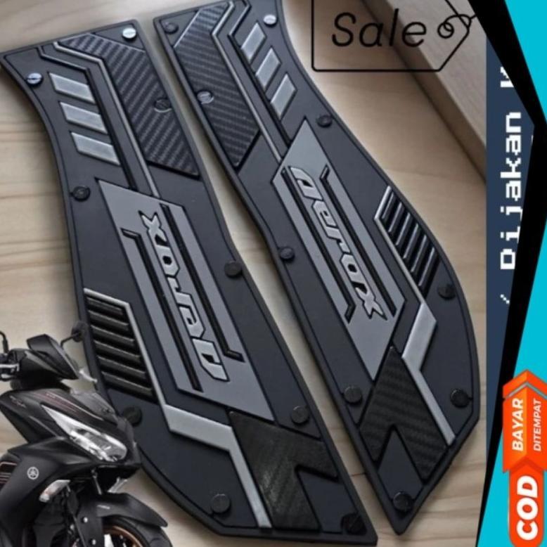 Karpet new Aerox 155 pijakan kaki new aerox Karet Premium Alas kaki Aerox 155 connected