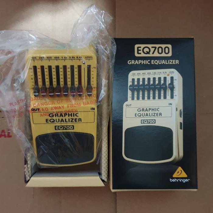 Efek Gitar Behringer Eq700 / Eq 700 Graphic Equalizer Efek Pedal Original Dan Terpercaya