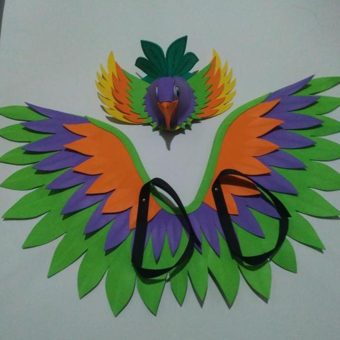 TERLARIS kostum karakter burung cendrawasih READY STOCK