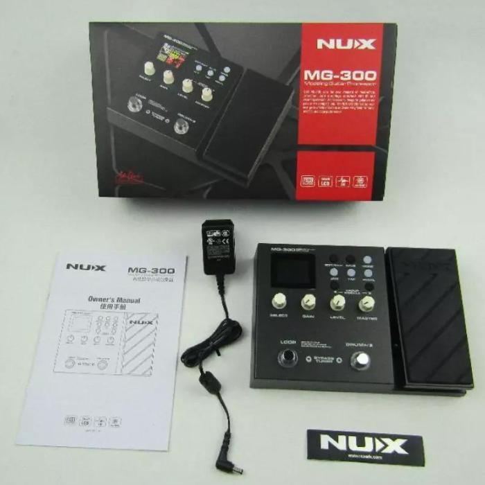 Efek Gitar Akustik Nux Mg300 Mg-300 Original Effect Guitar Terbaru Original Dan Terpercaya