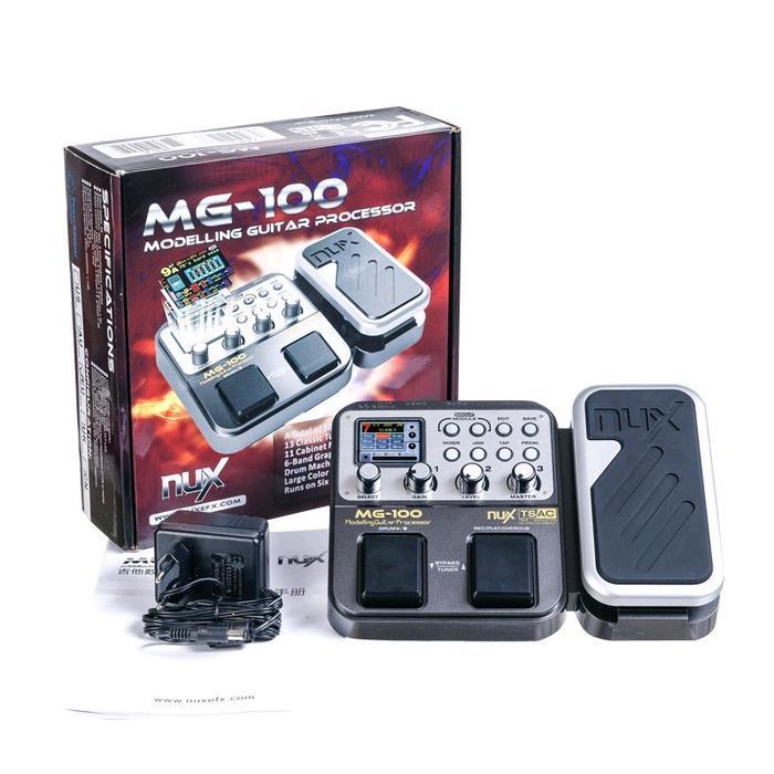 Nux Mg-100 Efek Gitar Multi Drum Original Dan Terpercaya