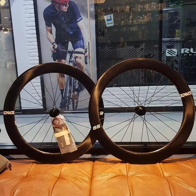 TERBARU ENVE Foundation 65 Carbon Clincher Road Disc Wheelset