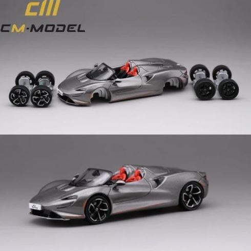 CM64-ELVA-06 - CM MODEL MCLAREN ELVA GREY