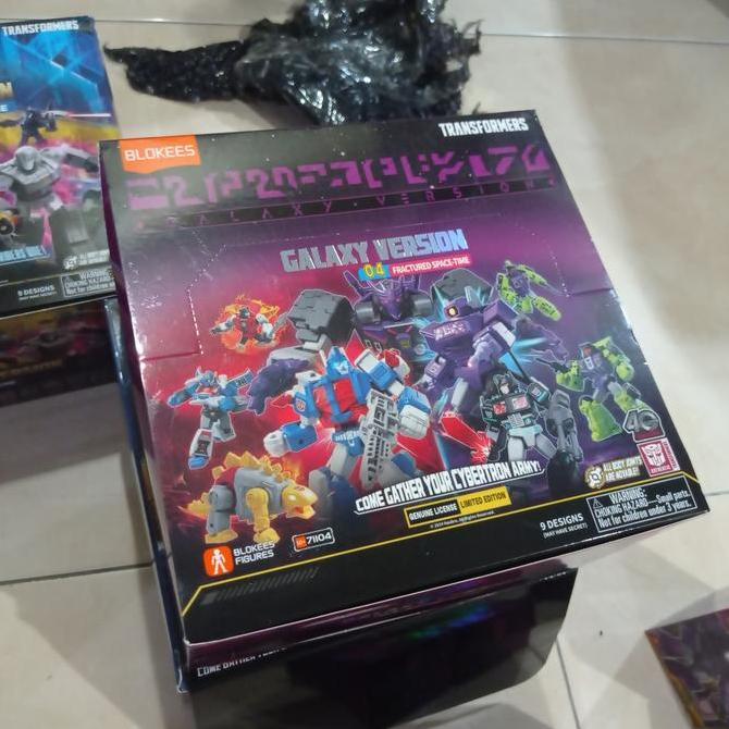 Blokees Transformers Galaxy version 04 Prime Tarn Shockwave