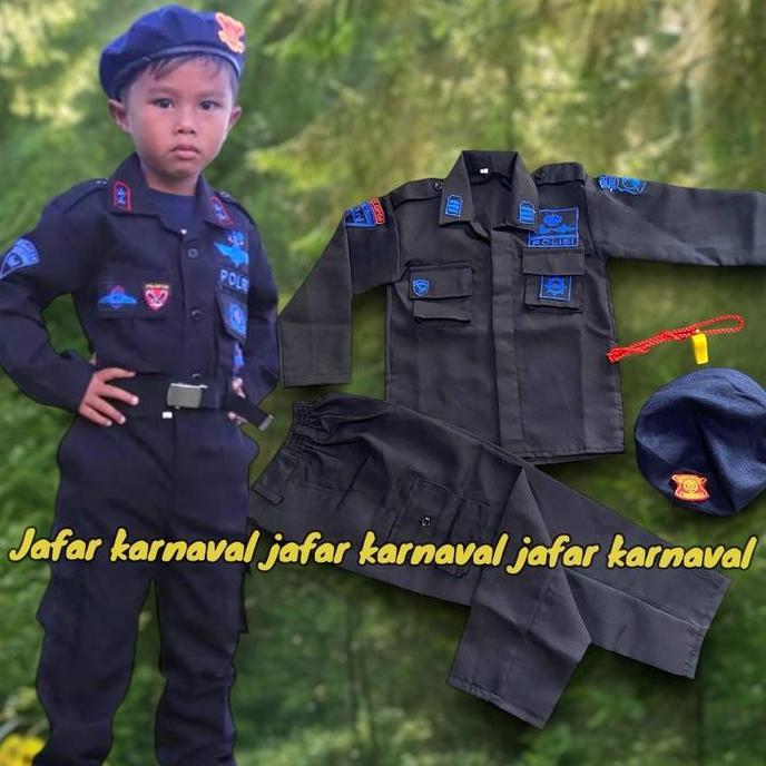 ASLI Baju Brimob anak, Baju BRIMOB PDL cilik , Baju profesi Brimob anak READY STOCK