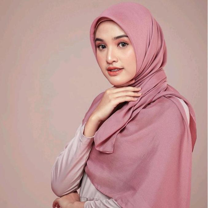 Keiva Vabira Hijab Polos Voal Premium  Elzatta