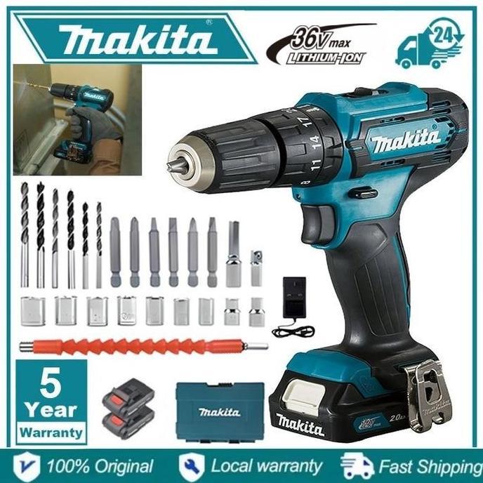 Bidahngabidah - [Layanan Garansi Lima Tahun] Makita Df331D36V Nirkabel Bor Kejut, Diimpor Dari Jepan