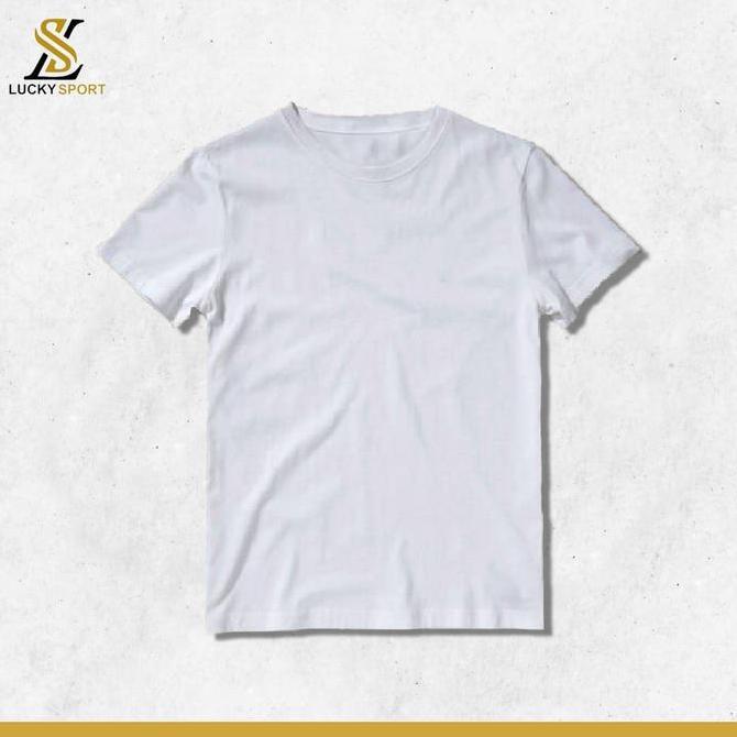 Jual, Kaos Oblong Polos Putih Tes Kepolisian Tni Pns Binsik Dan Celana Jasmani