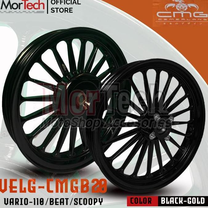 VELG PELEK RACING CMG GALAXY PALANG 18 & 20 HONDA VARIO 110 CW KARBU / VARIO 125 150 160 CBS STYLO 1
