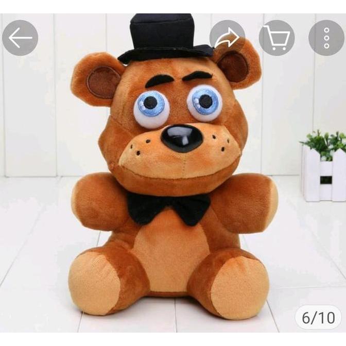 Berkahshopss - Boneka Fredys Fnaf Mainan Fivenight At Fredy Scurity Breach