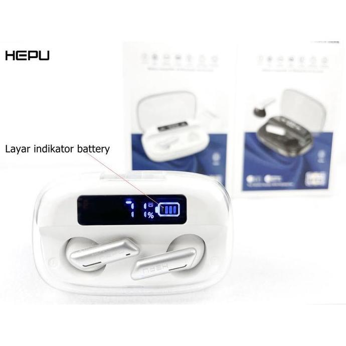 Promo Bluetooth Earphone Wireless Power bank HP-670 Diskon