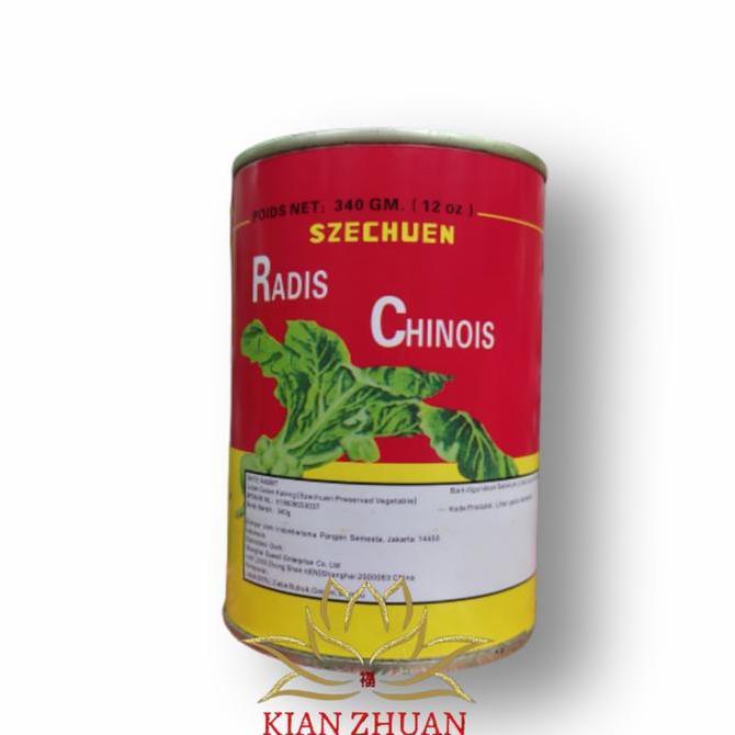Ready  Szechuan Preserved Vegetable / Lobak Dalam Kaleng