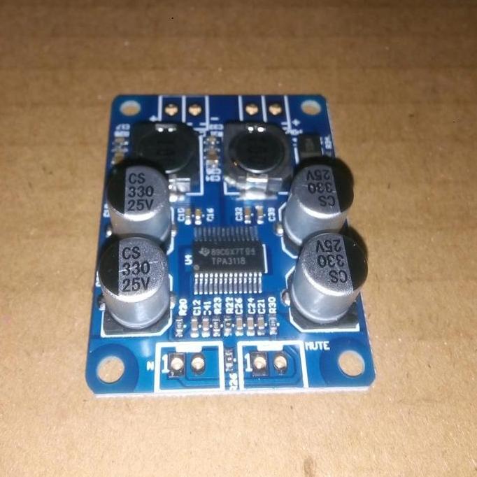 Promo TPA3118 TPA 3118 BTL Mono Digital Amplifier 1x60Watt Diskon