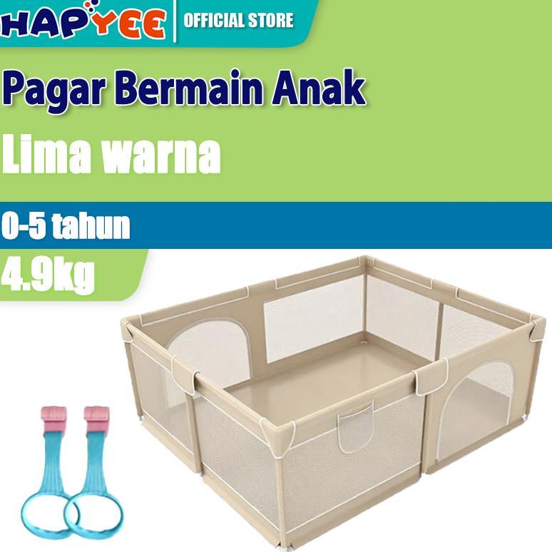 HAPYEE Pagar Bayi Bermain Mandi Bola Anak Pagar Mainan Anak Playground Anak