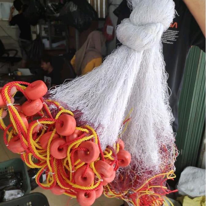 Jaring Udang 3 Lapis Nilon Siap Pakai