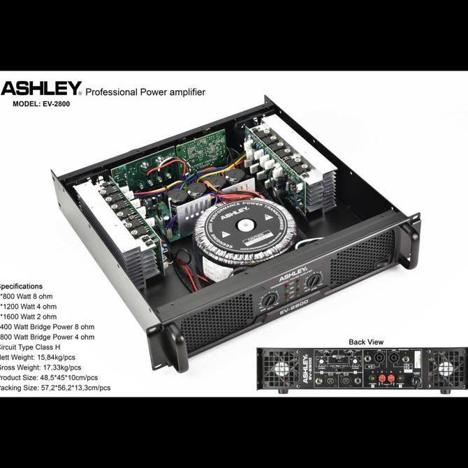 Promo power ashley ev2800 ev 2800 class H original Diskon