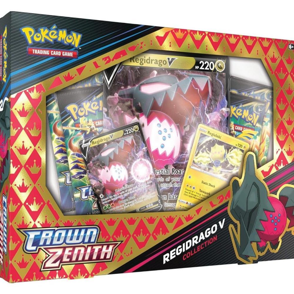 Pokemon TCG: Crown Zenith Collection - Pokemon V Regieleki or Regidrago
