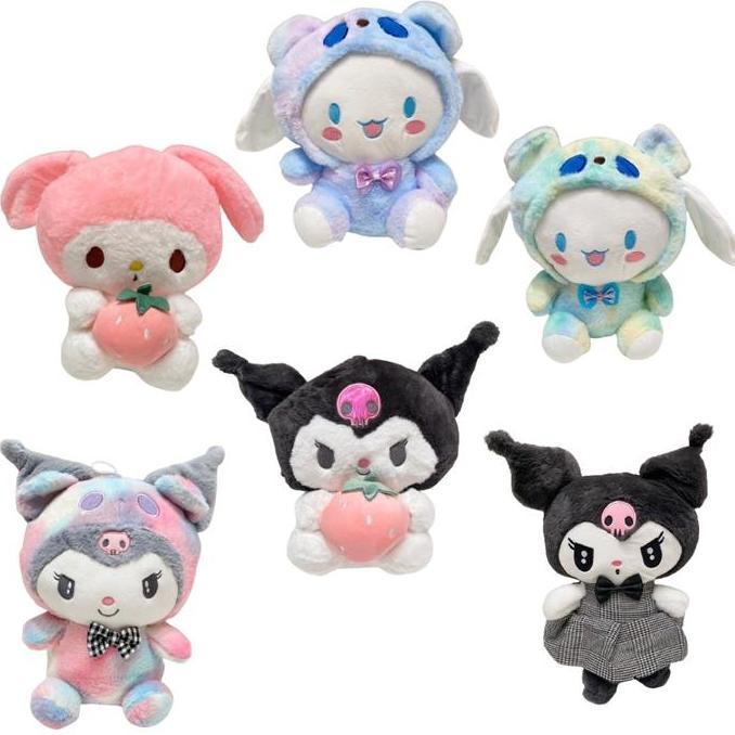 Boneka sanrio cinnamoroll melody kuromi plush doll