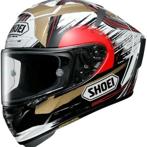 ASLI water Decal Helm Shoei Motegi 2017 READY STOCK