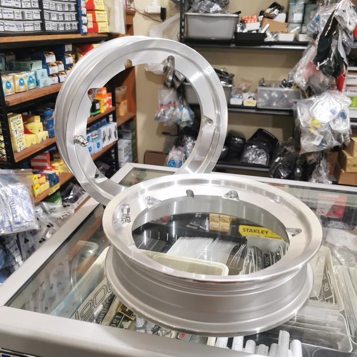 Velg Tubeless Vespa GS Garasi Scooter Uno Polish V.3 Terbaru Ring 10