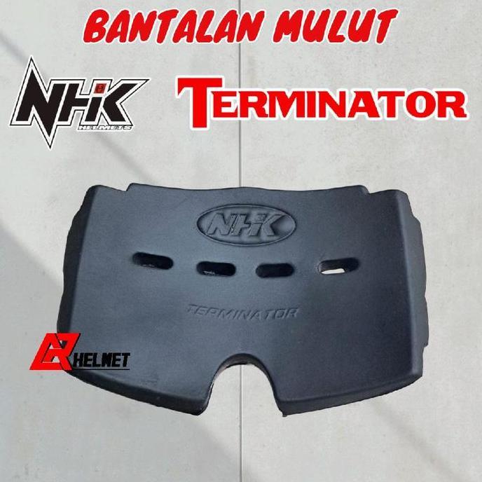 SIAPKIRIM Bantalan mulut helm Nhk Terminator/pelindung mulut/busa dagu nhk gp terminator Motorcycle 