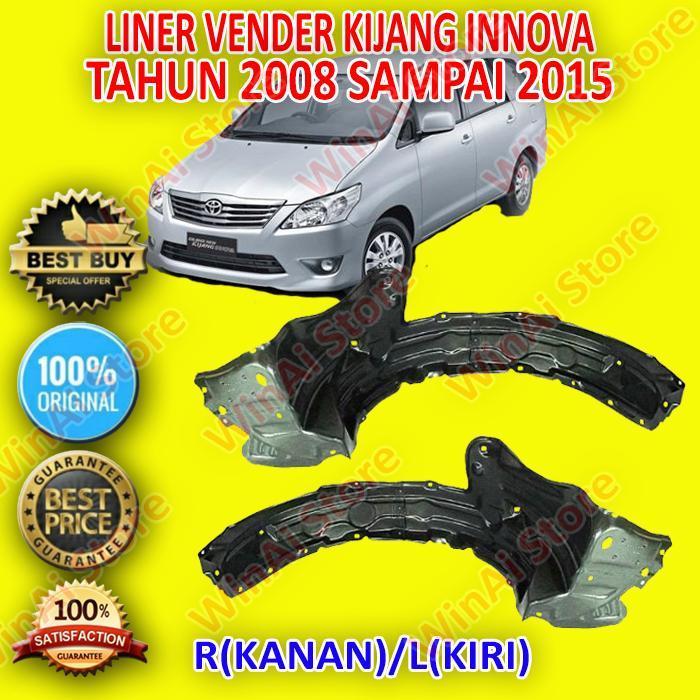 Liner/Iner Fender Innova 2008 Sampai 2015 (Khusus) Original Dan Terpercaya
