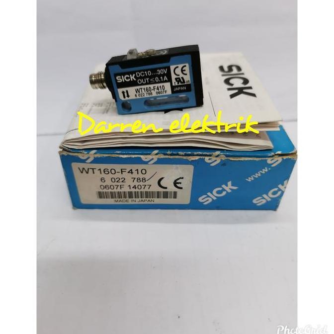 photo sensor sick WT160-F410 darren33 dijamin