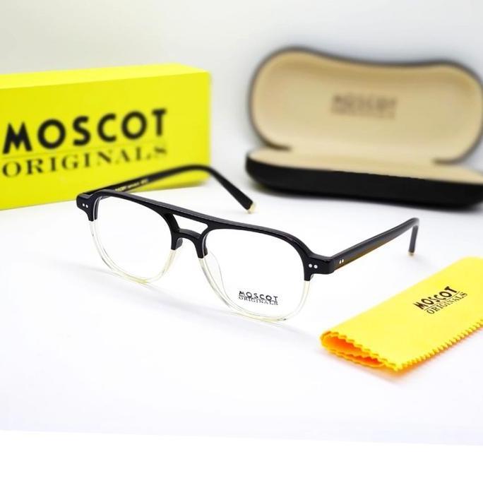 Frame Kacamata Pria Wanita Moscot Bjorn Grade Ori Free Lensa Minus