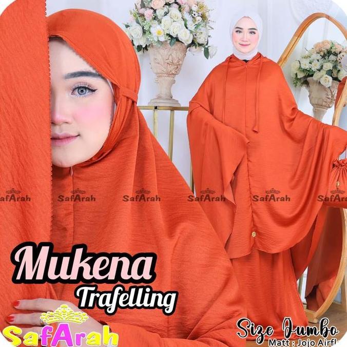 MUKENA TRAVELING JUMBO 2 IN 1 / MUKENA JOJO ZIPER JUMBO PREMIUM