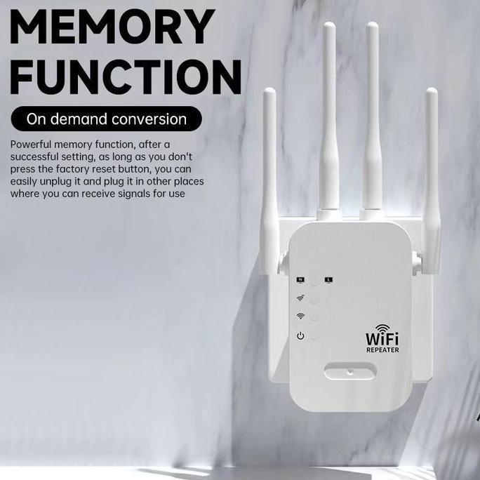 Wifi 300M Repeater Wireless Wifi Range Extender Router Repeater Penguat Sinyal 5G Amplifier Signal B