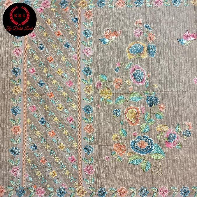 Kain sarung batik motif pesisiran warna soft batik tulis encim katun