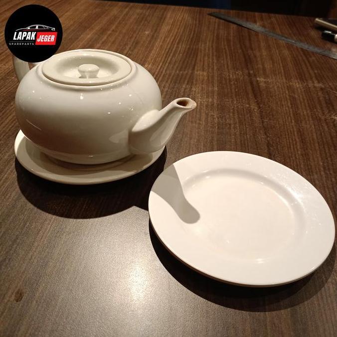 Terbaru Piring Bnb Kecil 15Cm Melamin Keramik Putih